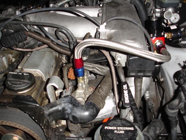 Fuel pressure regulatar install w/ pics